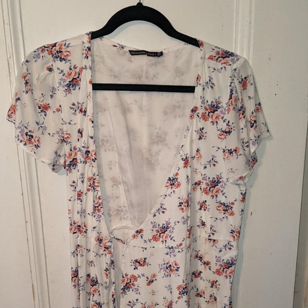 Abercrombie & Fitch Floral Wrap Dress